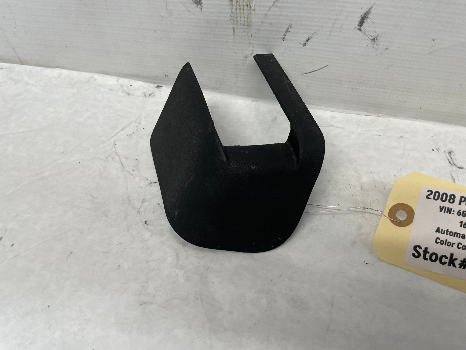 2008 Pontiac G8 Base LH Driver Front Seat Rear Inner Track Trim Frame Cover OEM - Day's Parts Yard