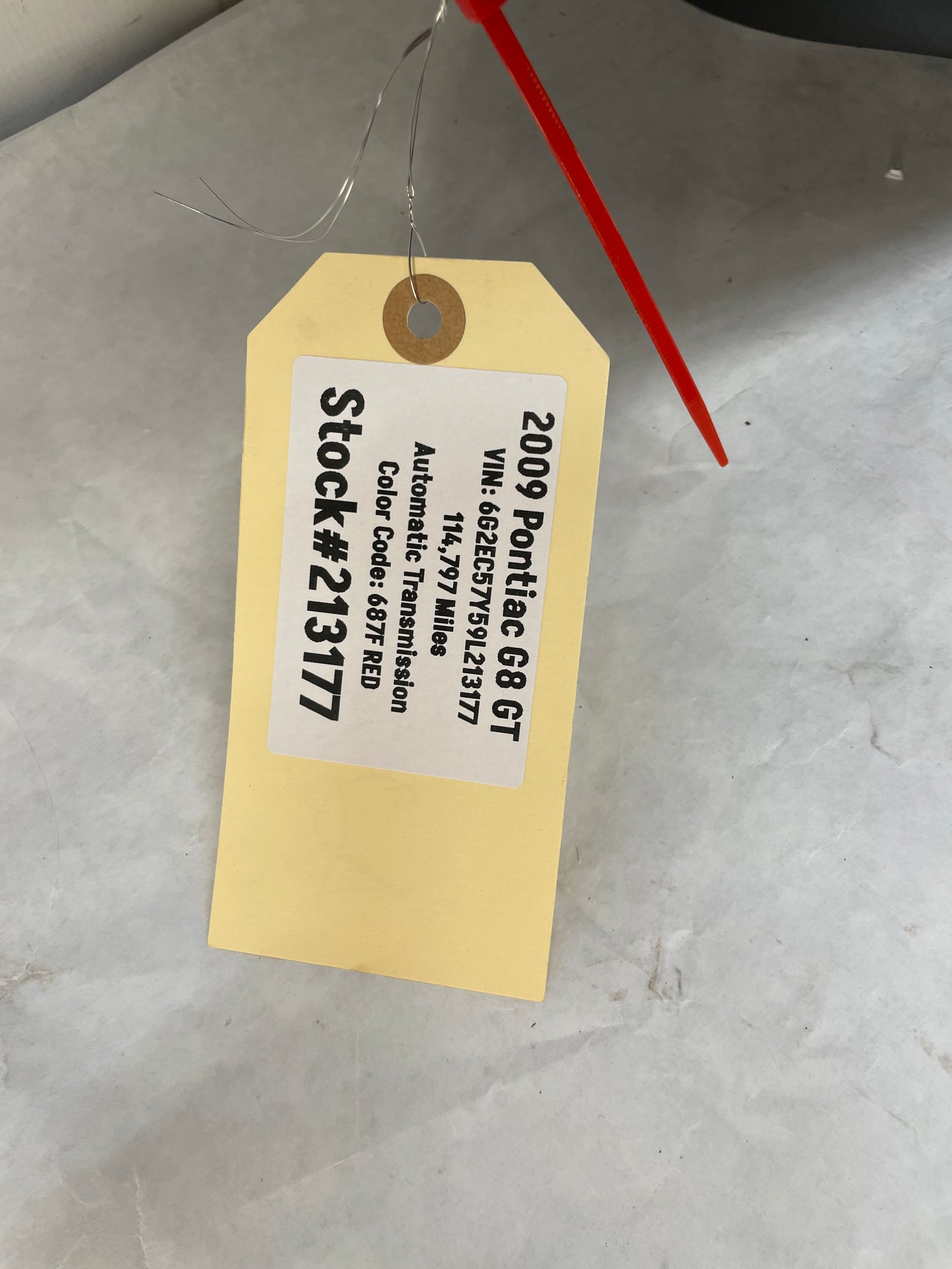 2009 Pontiac G8 GT RH Passenger Rear Interior Door Panel Trim OEM