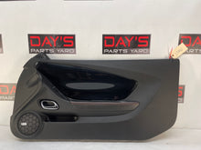 2013 Chevy Camaro ZL1 RH Passenger Carbon Flash Front Interior Door Panel Trim OEM - Day's Parts Yard
