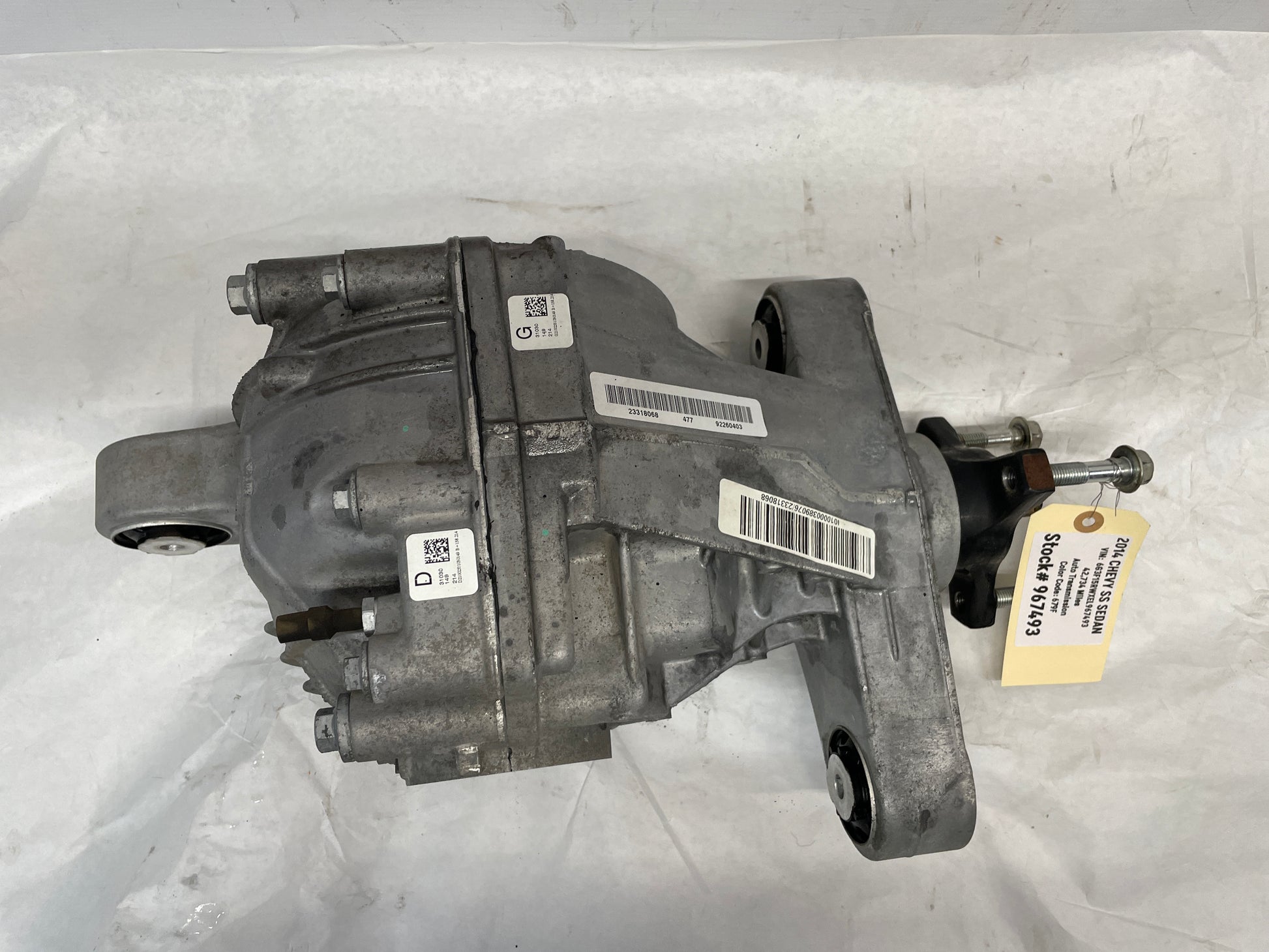2014 Chevy SS Sedan 3.27 LSD Rearend Rear End Carrier Differential OEM - Day's Parts Yard