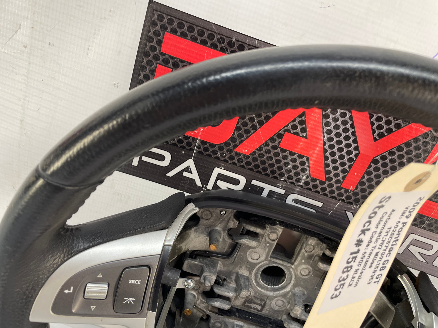 2009 Pontiac G8 GT Steering Wheel OEM