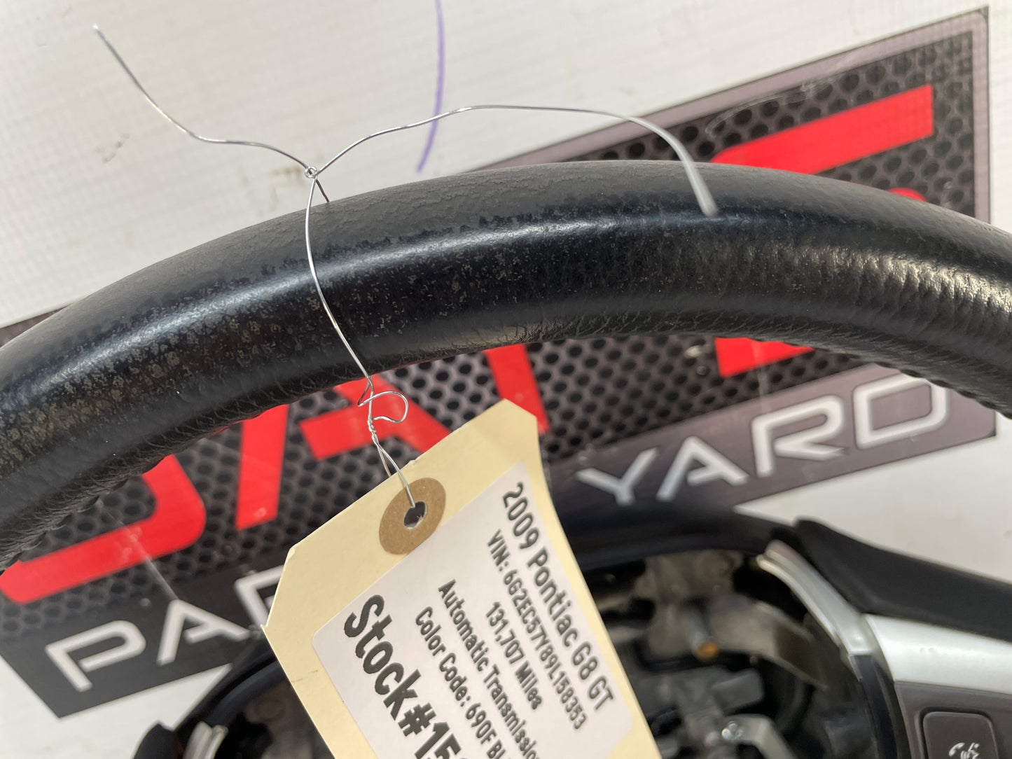 2009 Pontiac G8 GT Steering Wheel OEM