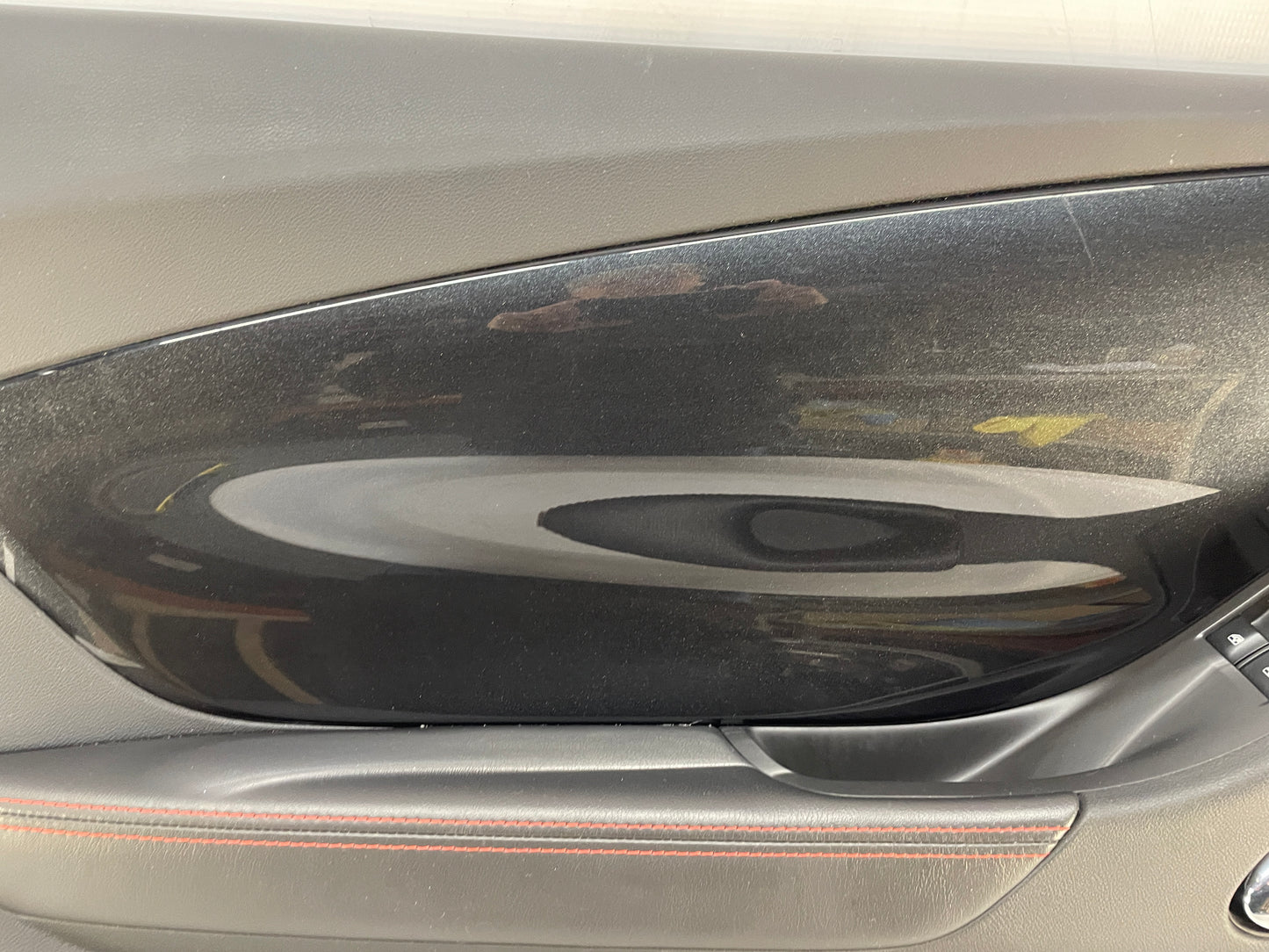 2013 Chevy Camaro ZL1 LH Driver Carbon Flash Front Interior Door Panel Trim OEM - Day's Parts Yard