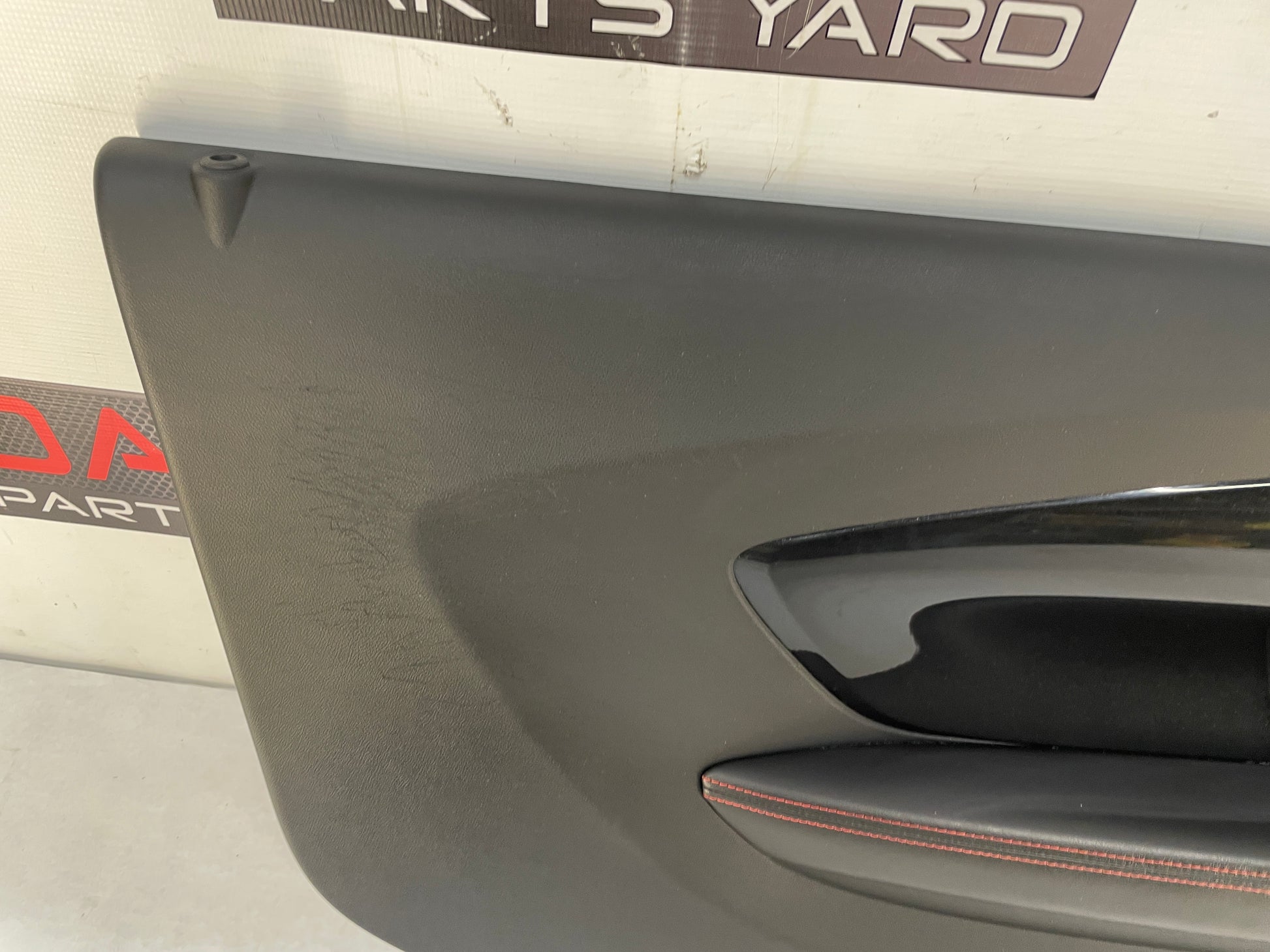 2013 Chevy Camaro ZL1 LH Driver Carbon Flash Front Interior Door Panel Trim OEM - Day's Parts Yard