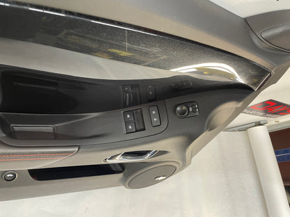 2013 Chevy Camaro ZL1 LH Driver Carbon Flash Front Interior Door Panel Trim OEM - Day's Parts Yard
