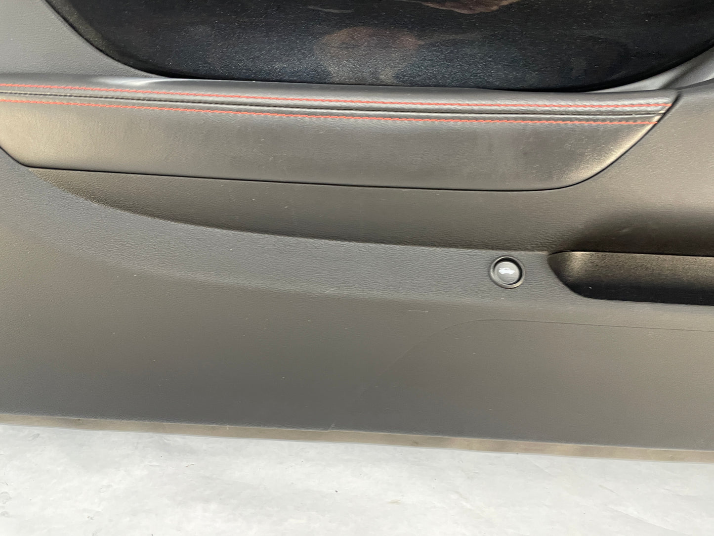 2013 Chevy Camaro ZL1 LH Driver Carbon Flash Front Interior Door Panel Trim OEM - Day's Parts Yard