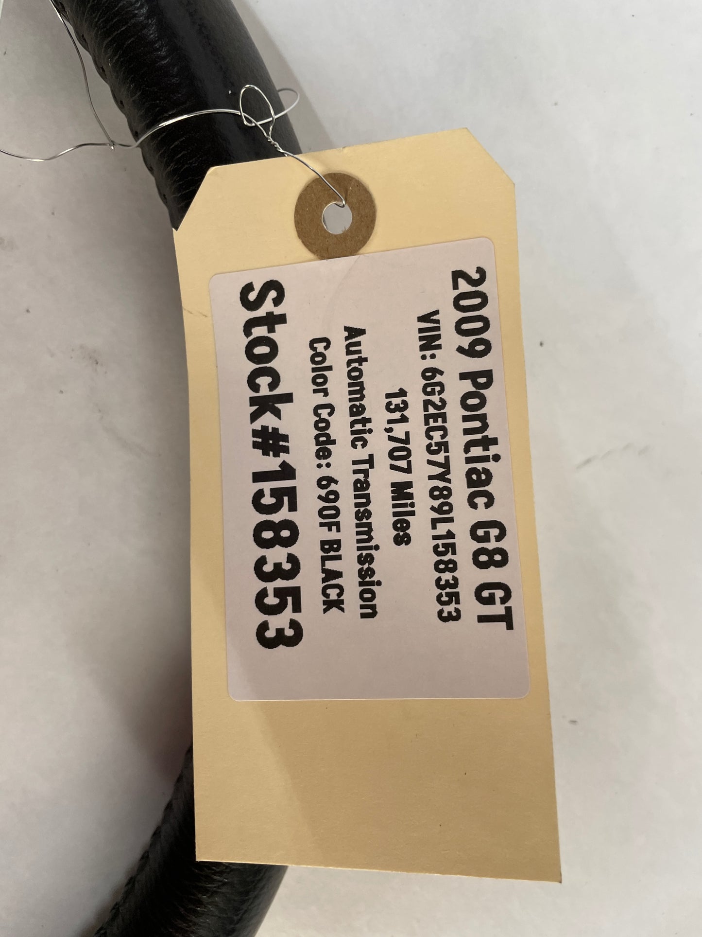 2009 Pontiac G8 GT Steering Wheel OEM