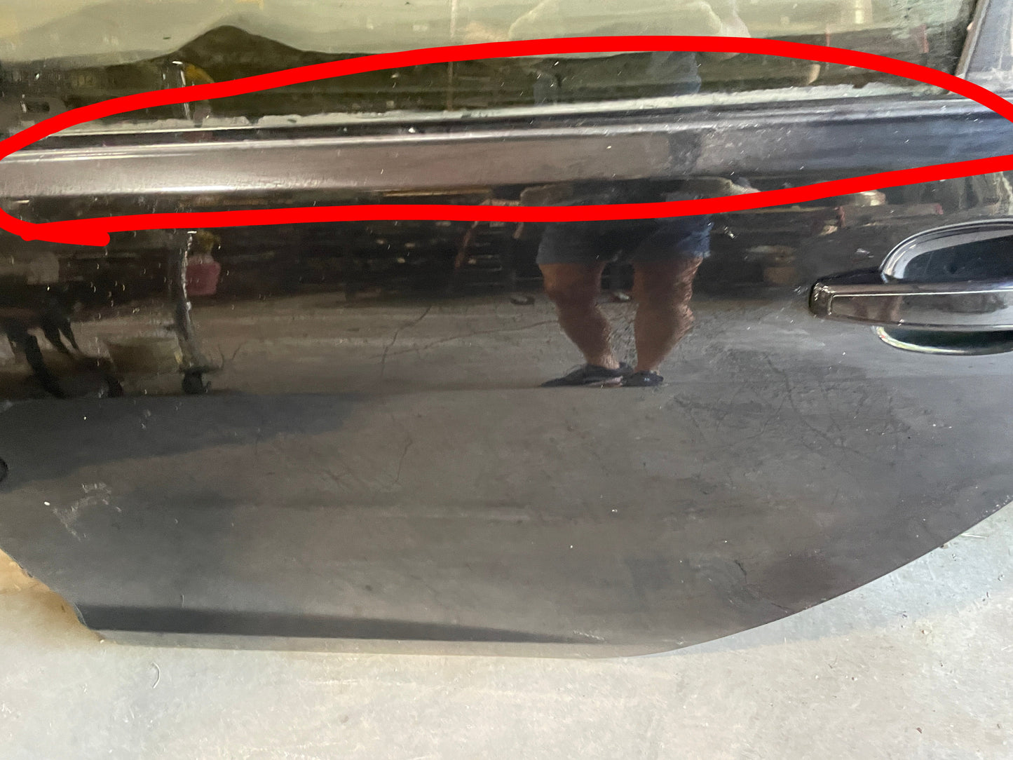 2016 Chevy SS Sedan Rear LH Driver Exterior Door OEM