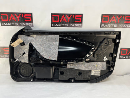 2013 Chevy Camaro ZL1 LH Driver Carbon Flash Front Interior Door Panel Trim OEM - Day's Parts Yard