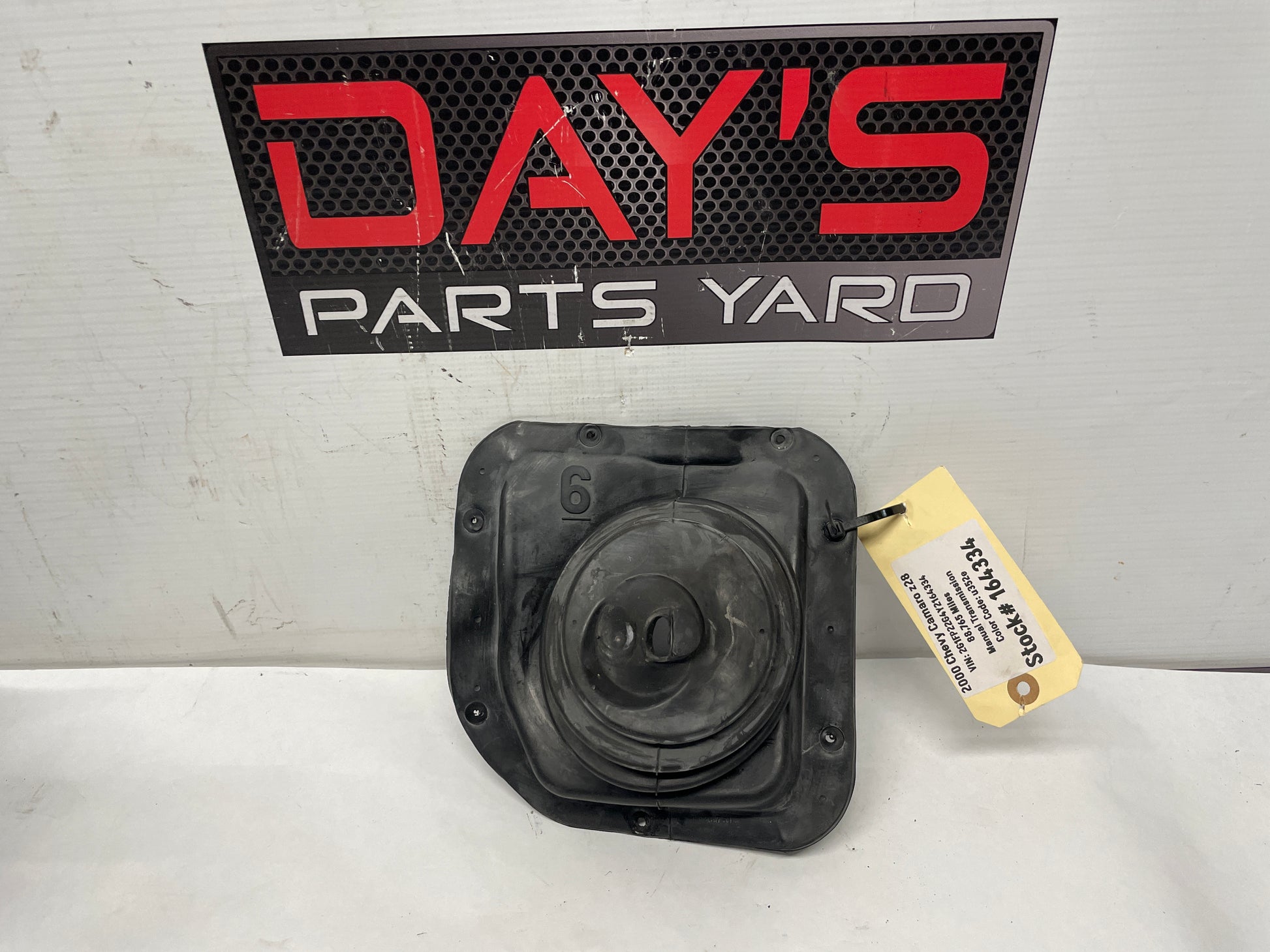 2000 Chevy Camaro Z28 Manual Transmission Rubber Boot OEM - Day's Parts Yard