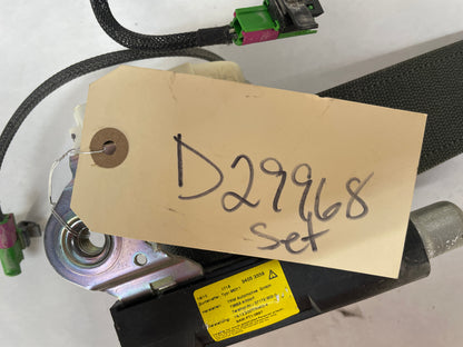 2009 Pontiac G8 GT RH & LH Front Seat Belts Retractors OEM