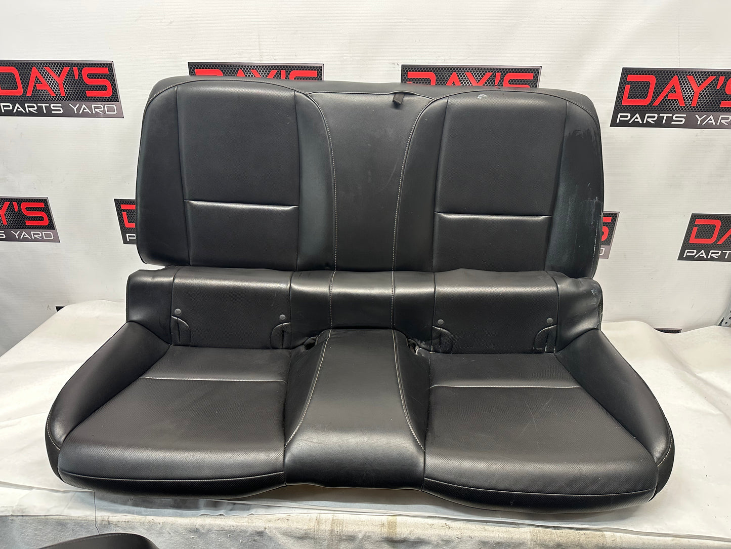 2010 Chevy Camaro SS Seats Fronts and Rears Black Leather OEM - Day's Parts Yard
