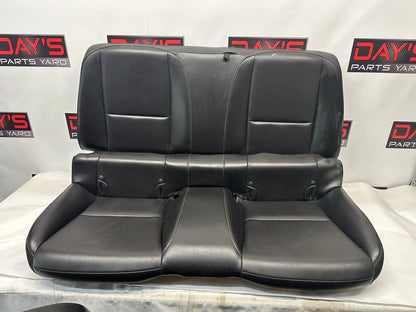 2010 Chevy Camaro SS Seats Fronts and Rears Black Leather OEM - Day's Parts Yard