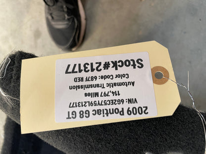 2009 Pontiac G8 GT Complete Interior Floor Carpet OEM