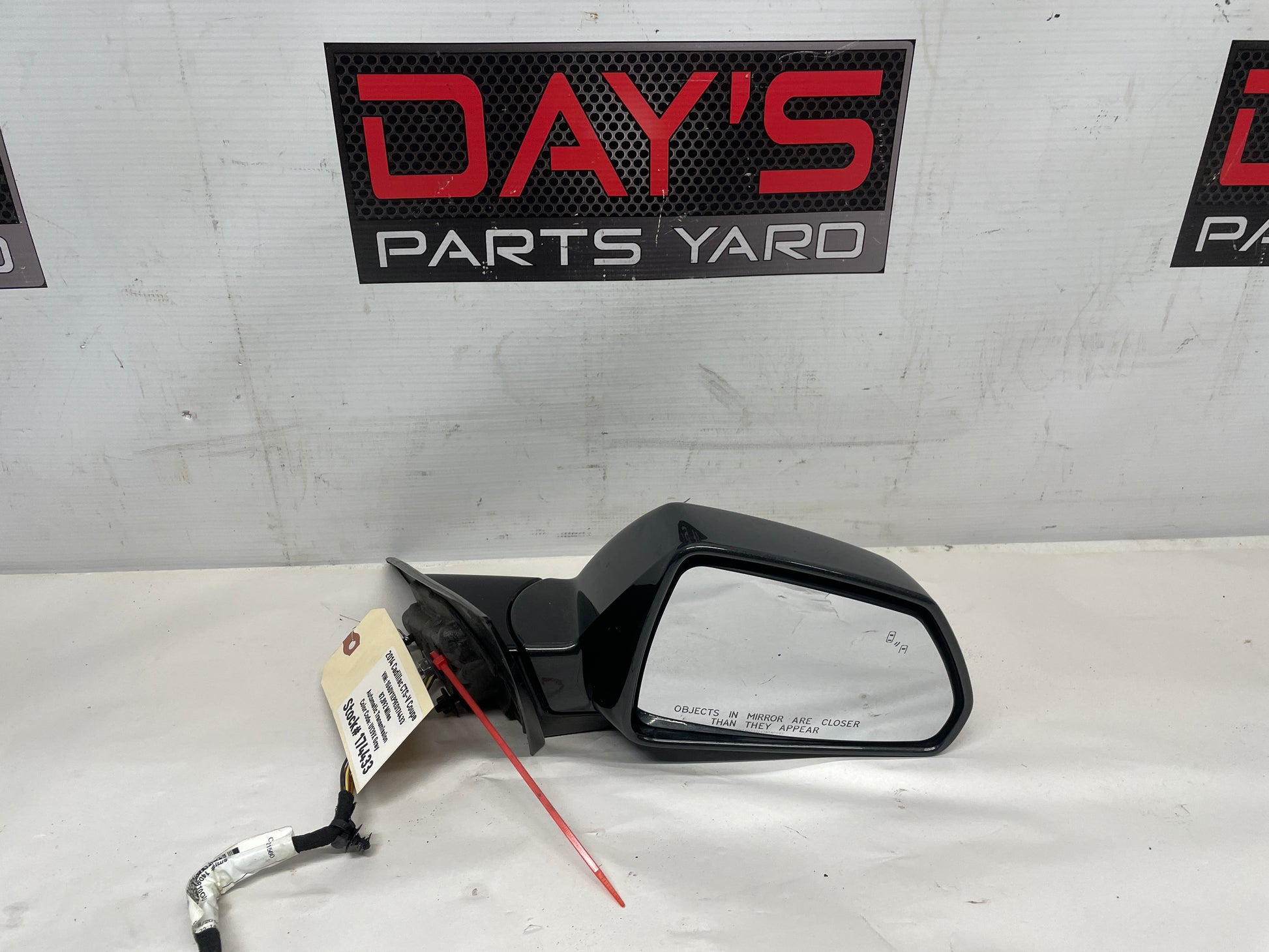 2014 Cadillac CTS-V Coupe RH Passenger Door Mirror OEM - Day's Parts Yard