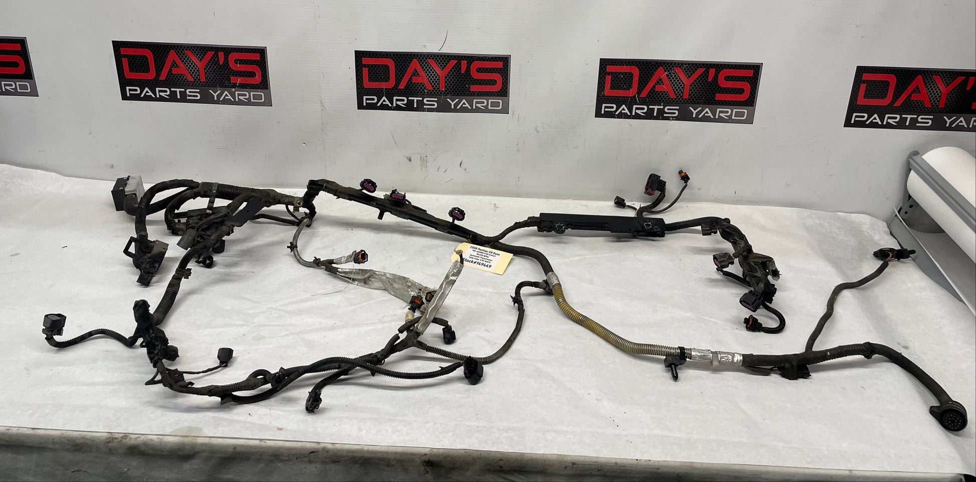 2008 Pontiac G8 Base Front Chassis Engine Bay Fire Wall Wire Wiring Harness OEM - Day's Parts Yard