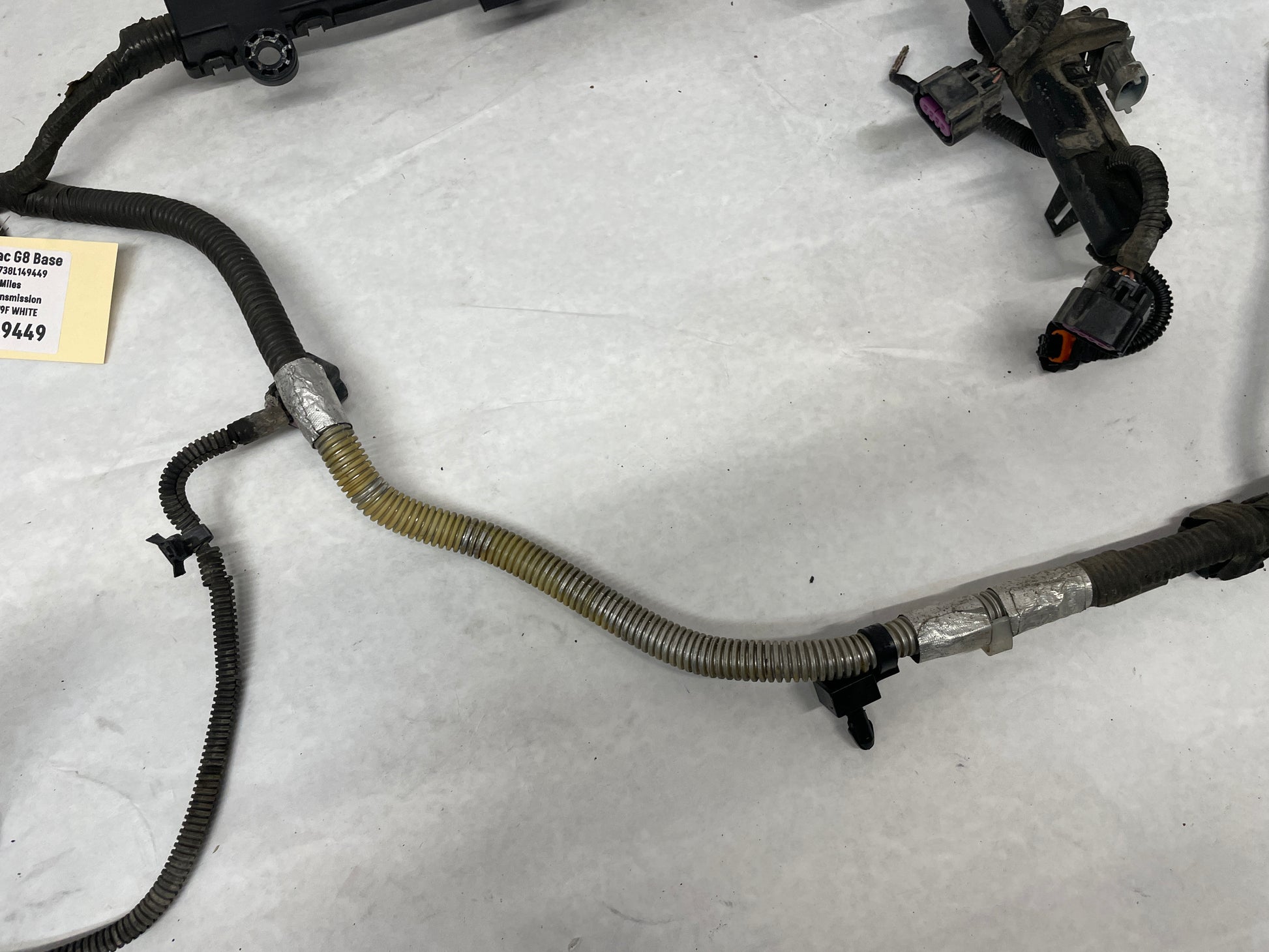 2008 Pontiac G8 Base Front Chassis Engine Bay Fire Wall Wire Wiring Harness OEM - Day's Parts Yard
