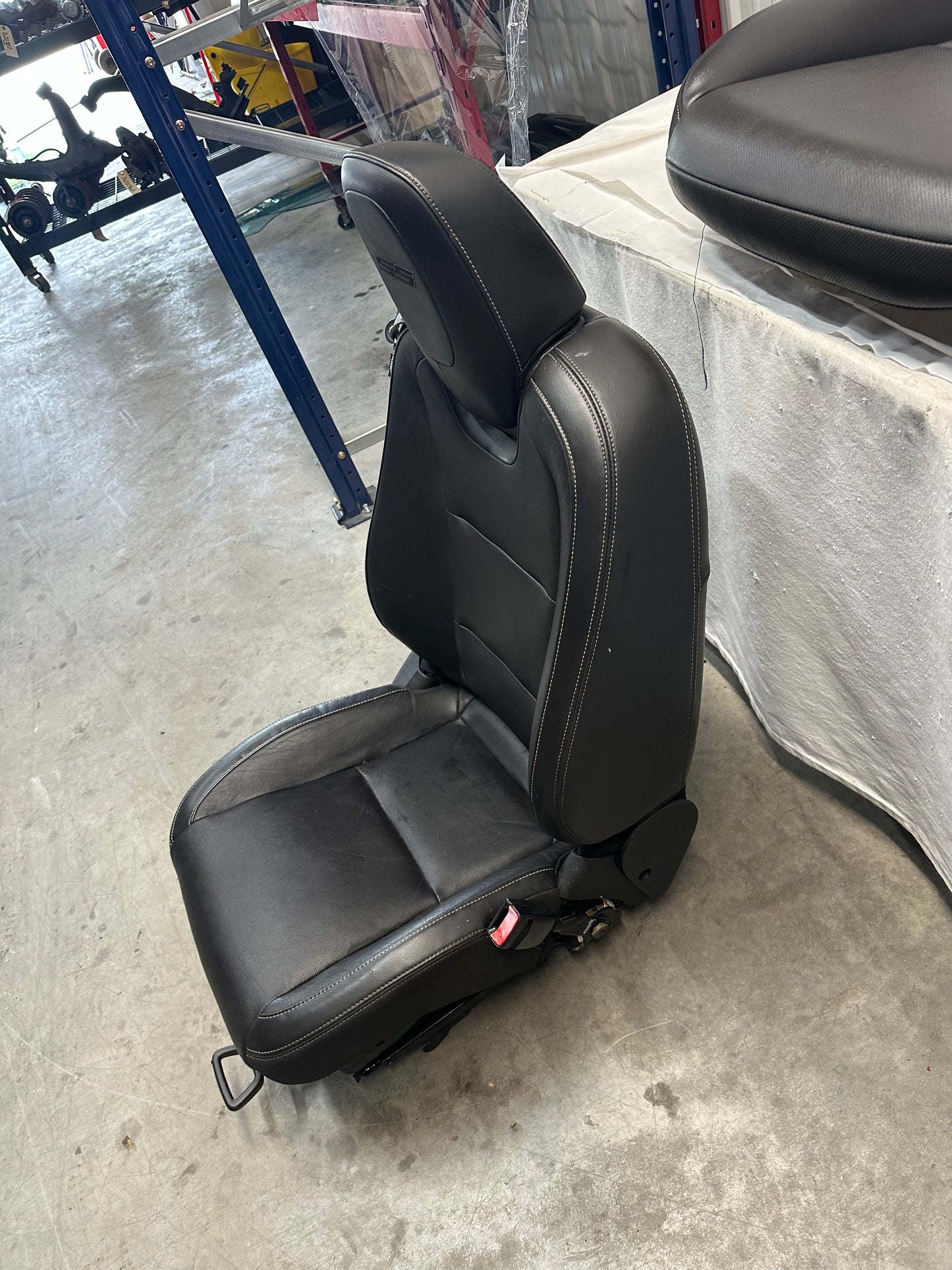 2010 Chevy Camaro SS Seats Fronts and Rears Black Leather OEM - Day's Parts Yard