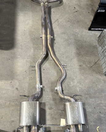 2017 Cadillac ATS-V Coupe Borla S-Type Stainless Cat Back Exhaust