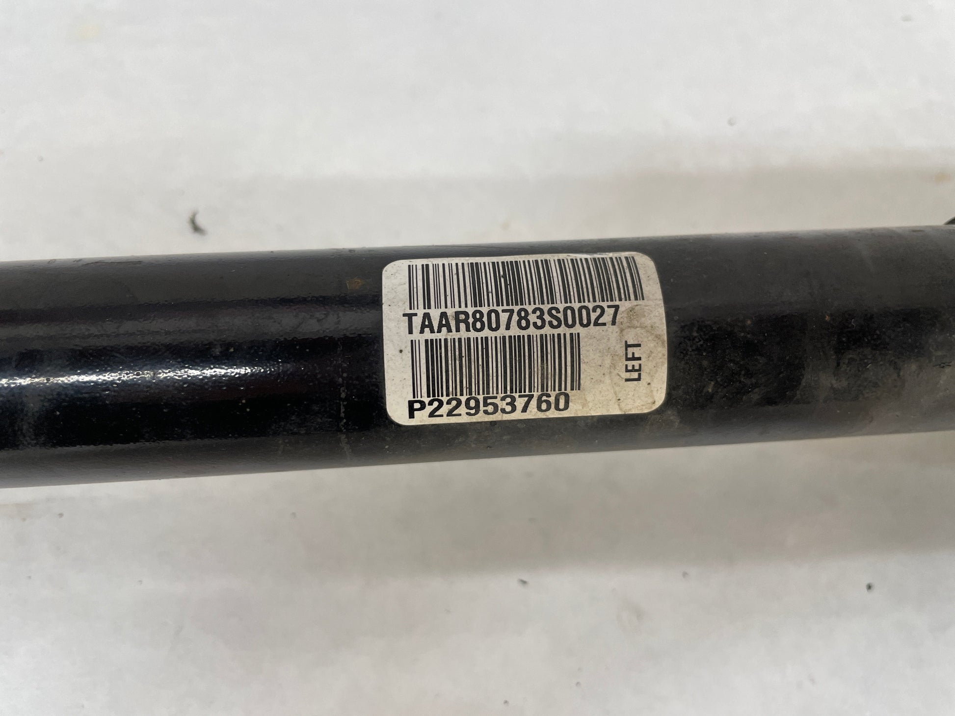 2013 Chevy Camaro ZL1 LH Driver CV Axle Half Shaft OEM - Day's Parts Yard