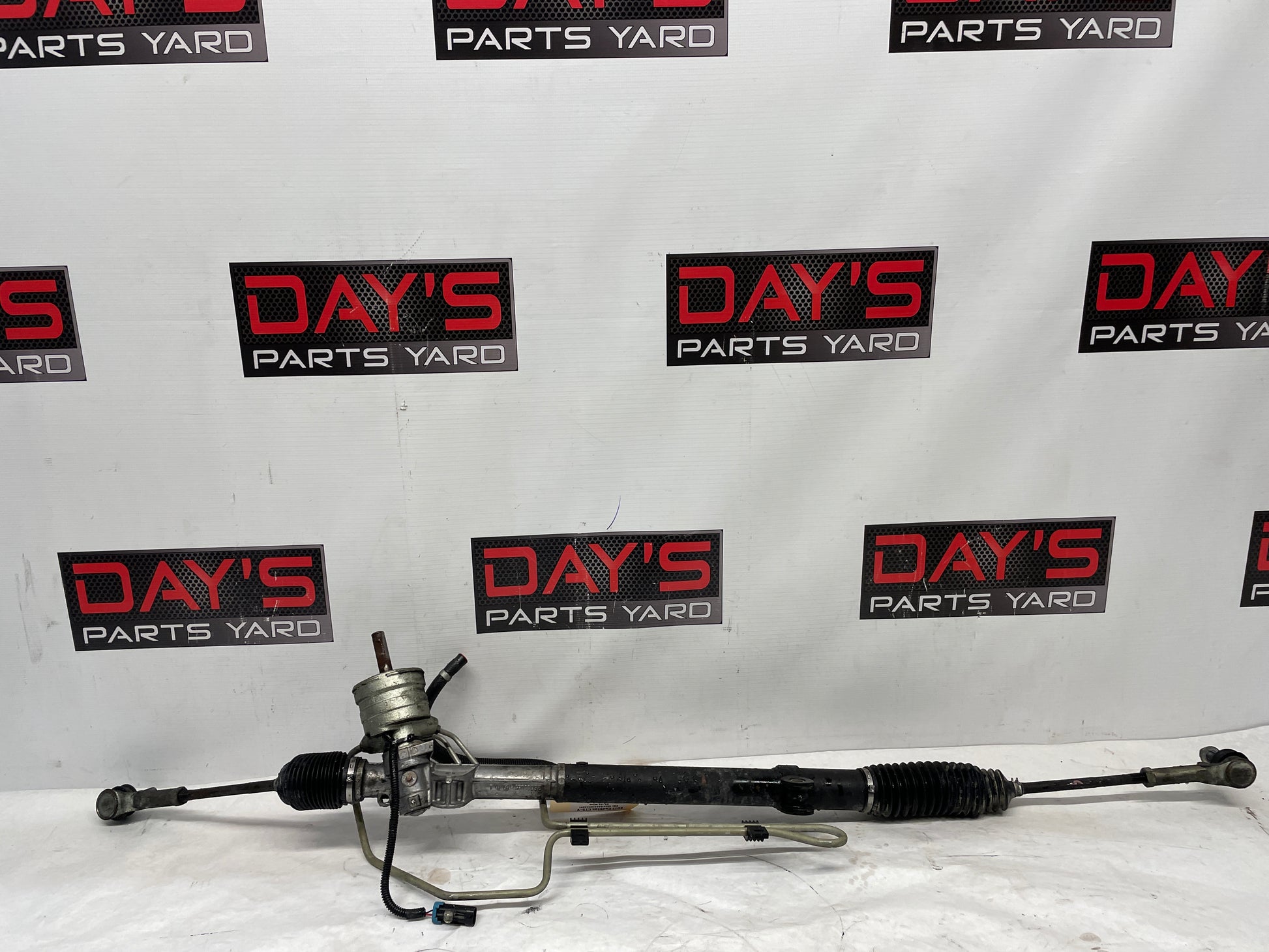 1999 Chevy C5 Corvette Hydraulic Power Steering Rack and Pinion Gear OEM - Day's Parts Yard