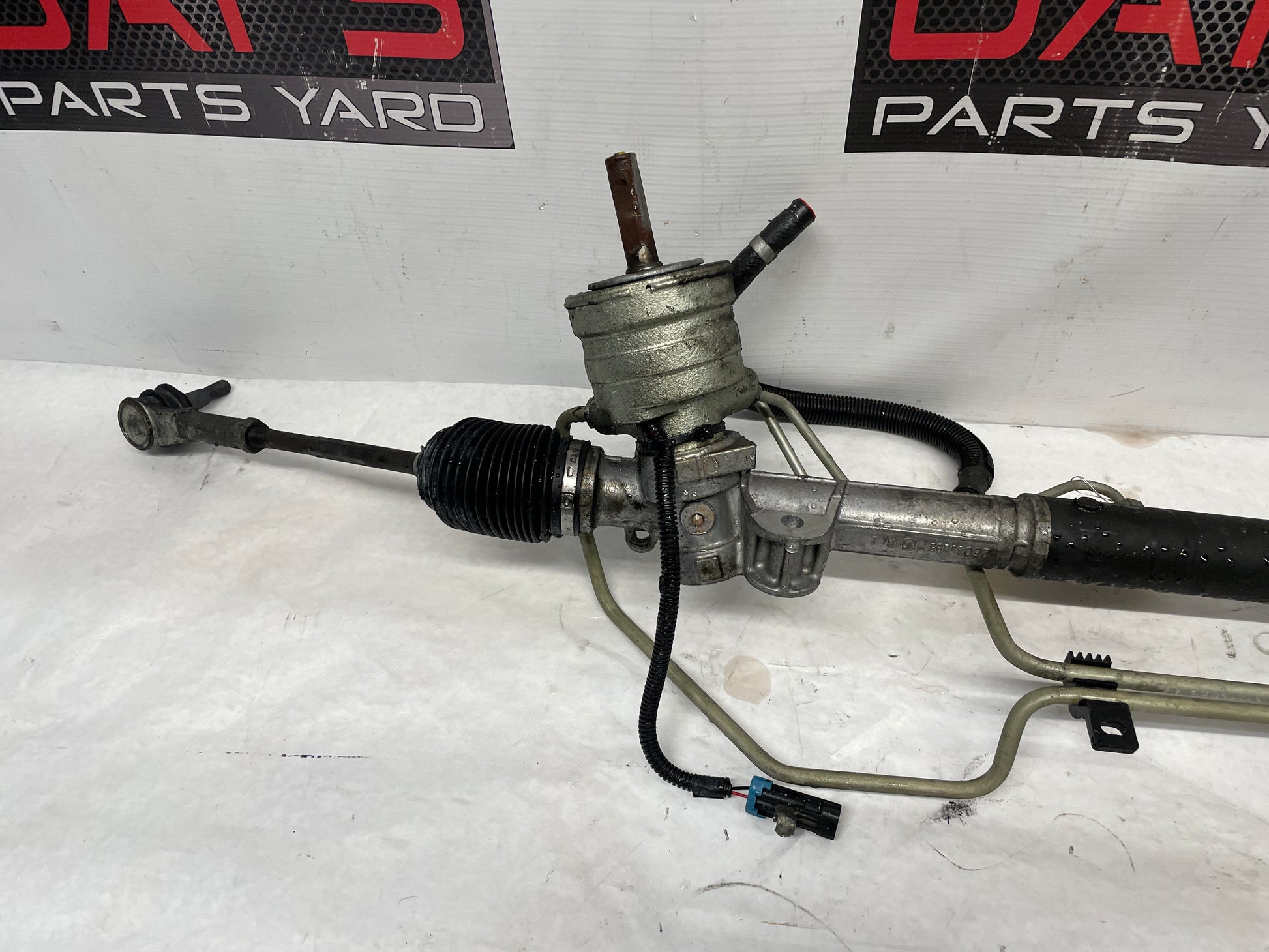 1999 Chevy C5 Corvette Hydraulic Power Steering Rack and Pinion Gear OEM - Day's Parts Yard