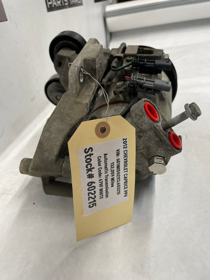 2012 Chevy Caprice PPV AC A/C Air Conditioner Compressor w/ Bracket OEM