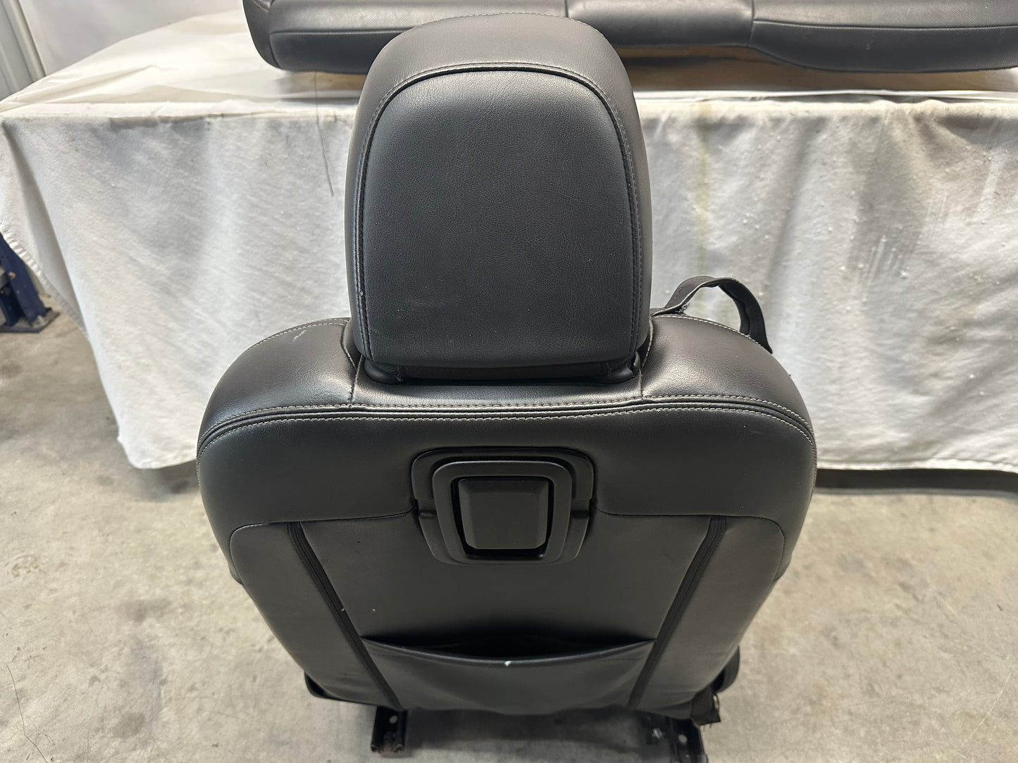 2010 Chevy Camaro SS Seats Fronts and Rears Black Leather OEM - Day's Parts Yard
