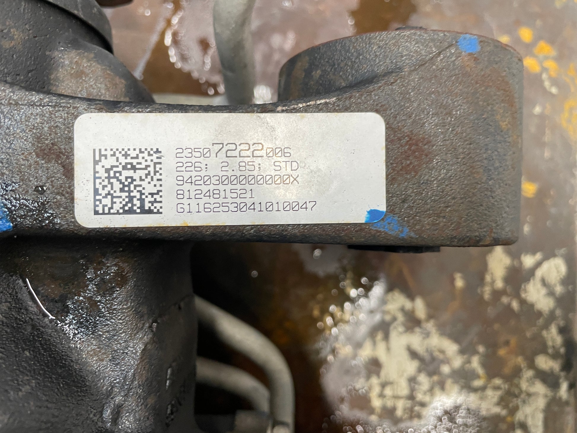 2017 Cadillac CTS-V Rear End Carrier Rearend Differential 2.85 ELSD OEM - Day's Parts Yard