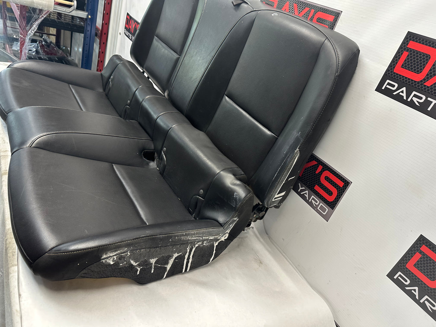 2010 Chevy Camaro SS Seats Fronts and Rears Black Leather OEM - Day's Parts Yard