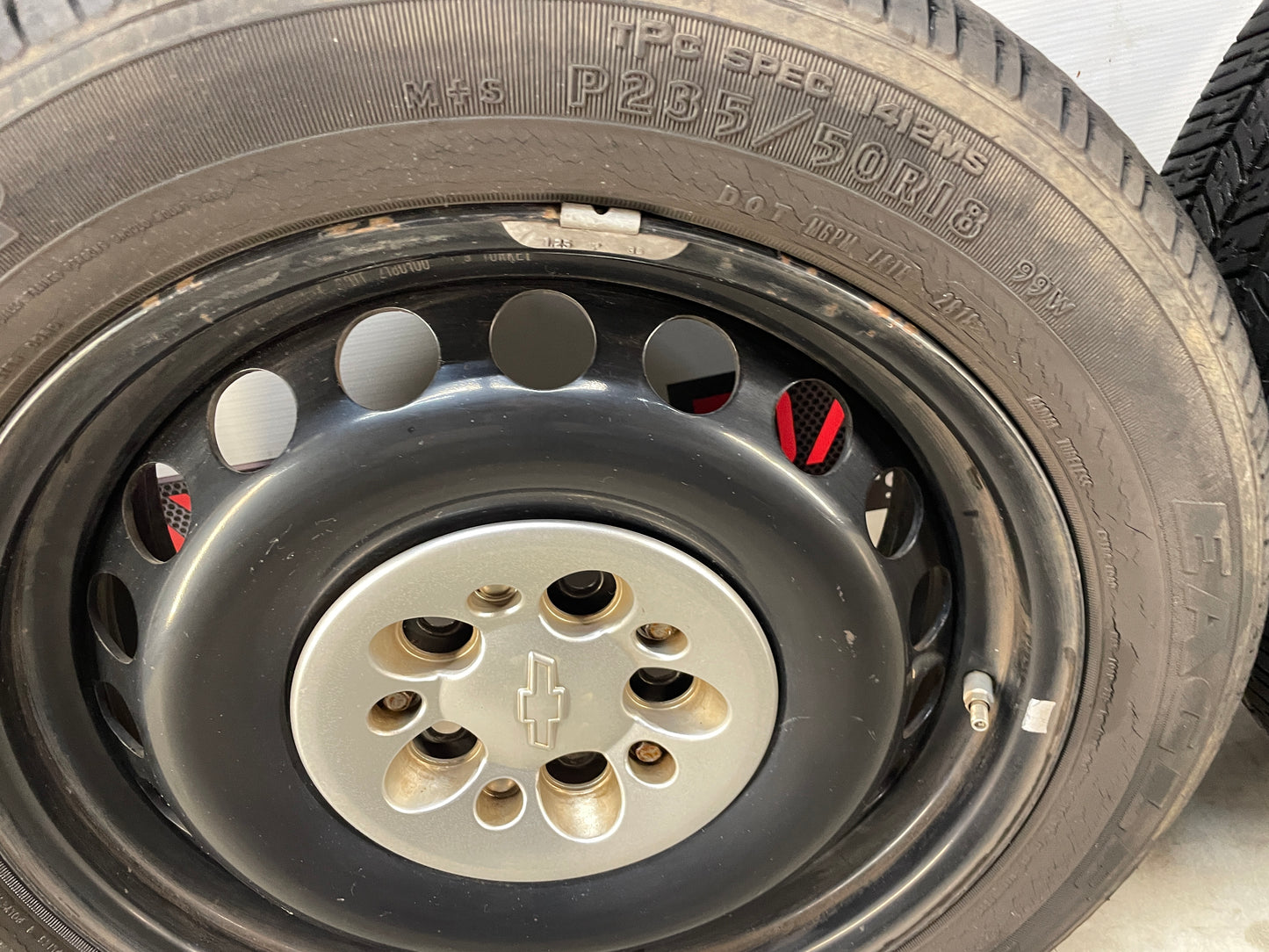 2013 Chevy Caprice PPV Wheel & Tire Set Goodyear Eagle 235/50R18 - Day's Parts Yard