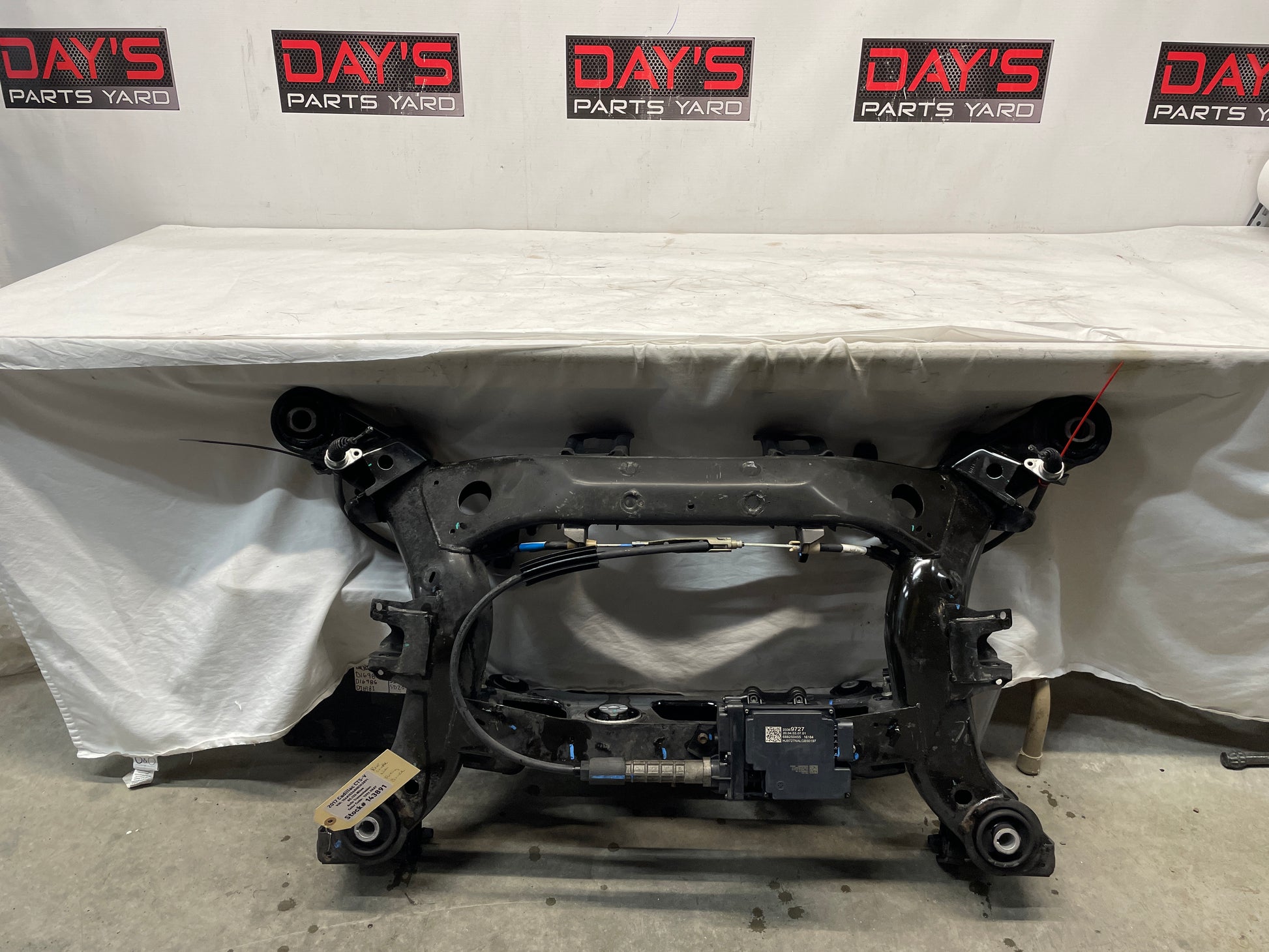 2017 Cadillac CTS-V Rear Suspension Cradle K Member Sub Frame OEM - Day's Parts Yard