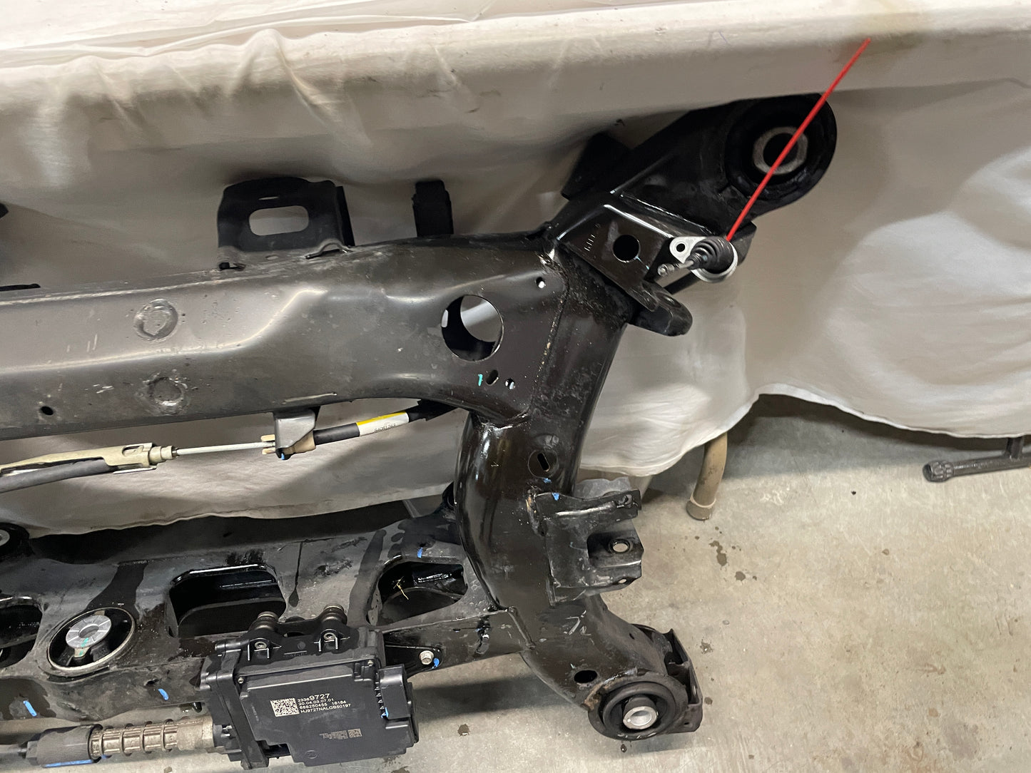 2017 Cadillac CTS-V Rear Suspension Cradle K Member Sub Frame OEM - Day's Parts Yard