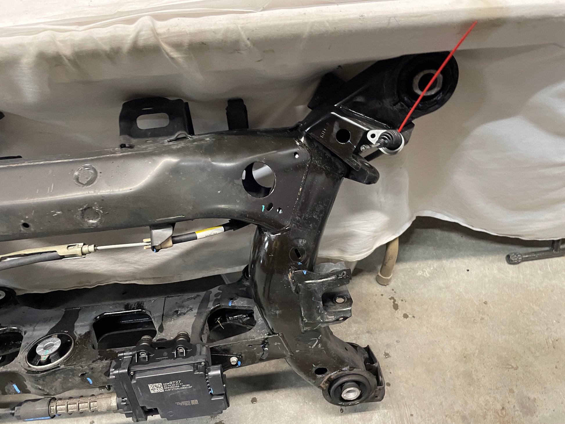 2017 Cadillac CTS-V Rear Suspension Cradle K Member Sub Frame OEM - Day's Parts Yard