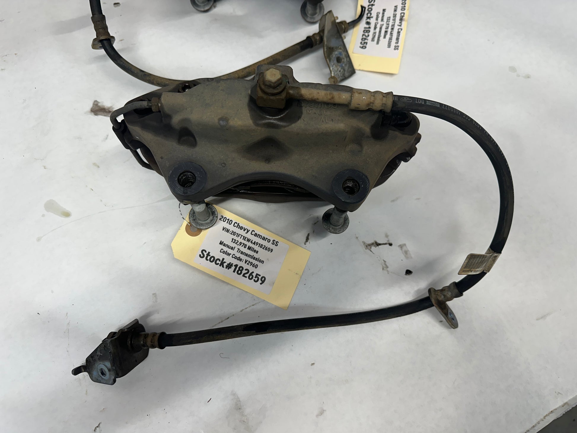2010 Chevy Camaro SS Brembo Brake Calipers Front and Rear OEM - Day's Parts Yard