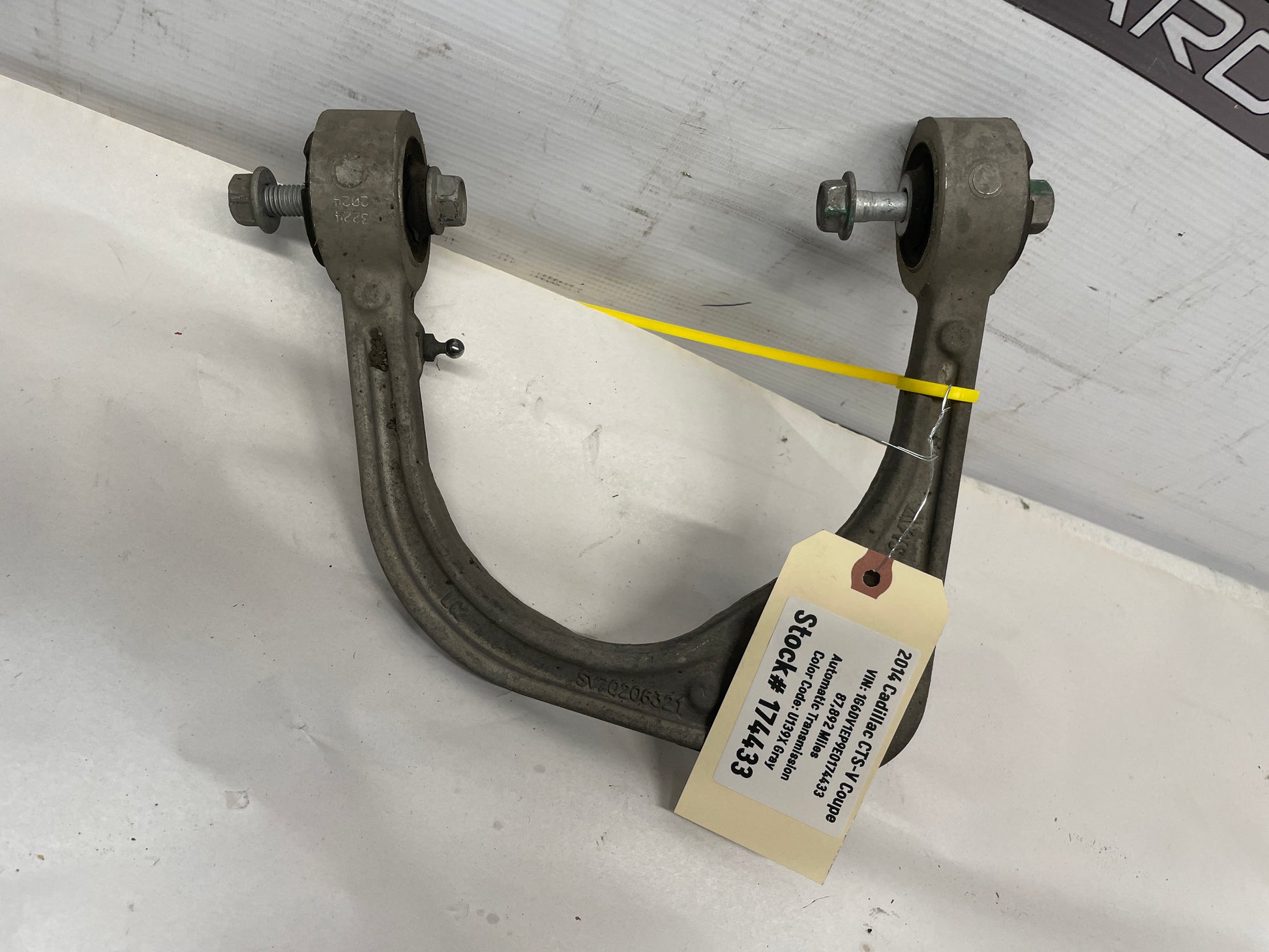 2014 Cadillac CTS-V LH Driver Front Upper Control Arm OEM - Day's Parts Yard