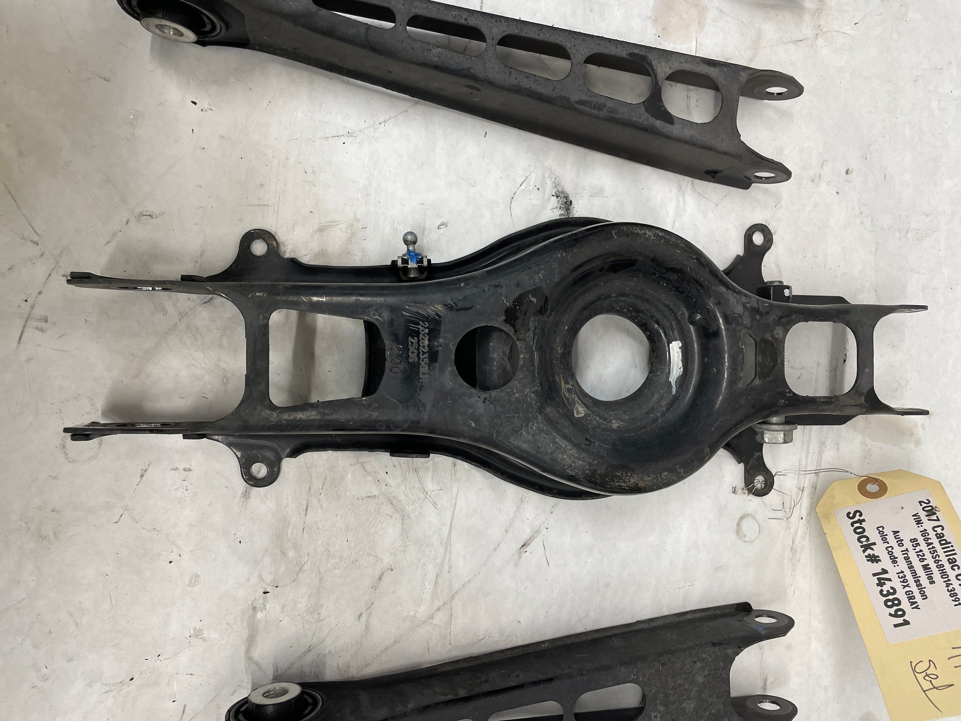 2017 Cadillac CTS-V LH Driver Rear Suspension Control Trailing Arms Rods Links Set OEM - Day's Parts Yard