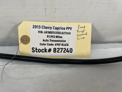 2013 Chevy Caprice PPV EVAP Intake Purge Line Hose Tube OEM