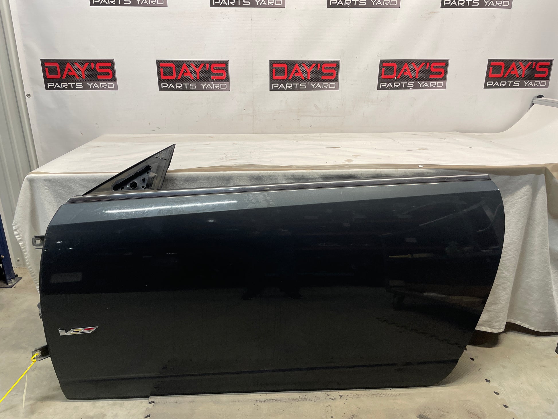 2014 Cadillac CTS-V Coupe LH Driver Exterior Door Black OEM - Day's Parts Yard