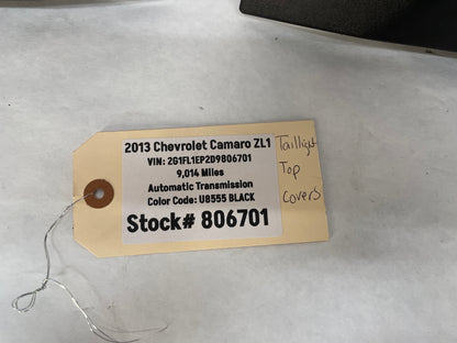 2013 Chevy Camaro ZL1 RH & LH Rear Bumper Taillight Filler Panels OEM - Day's Parts Yard