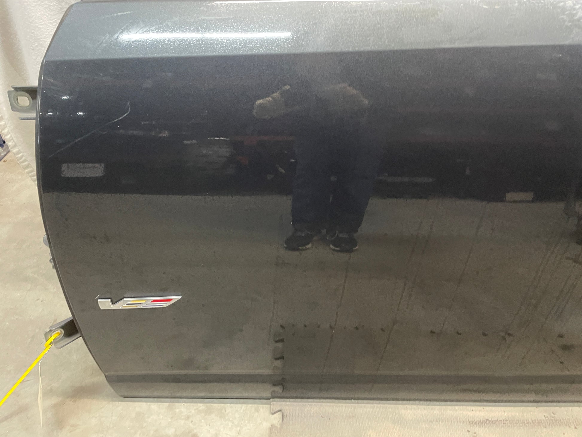 2014 Cadillac CTS-V Coupe LH Driver Exterior Door Black OEM - Day's Parts Yard