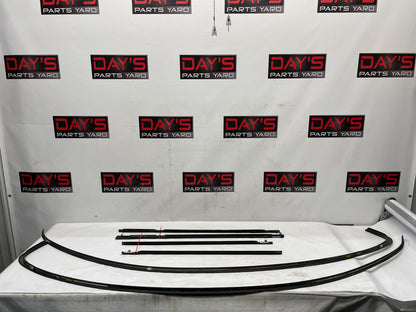 2016 Chevy SS Sedan Black Door Window Belt Molding Set w/ Gutter Drip Molding OEM - Day's Parts Yard