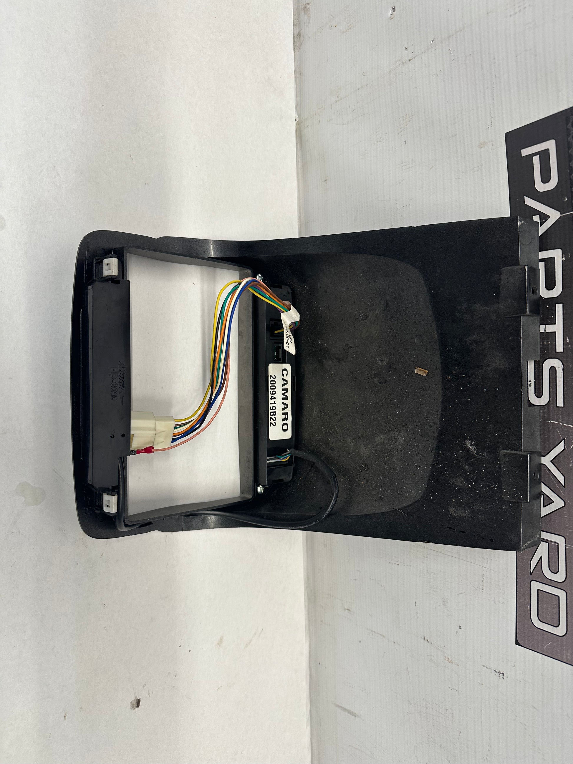 2010 Chevy Camaro SS Aftermarket Pioneer Radio/ DVD  w/ Bezel Control Panel Mount - Day's Parts Yard