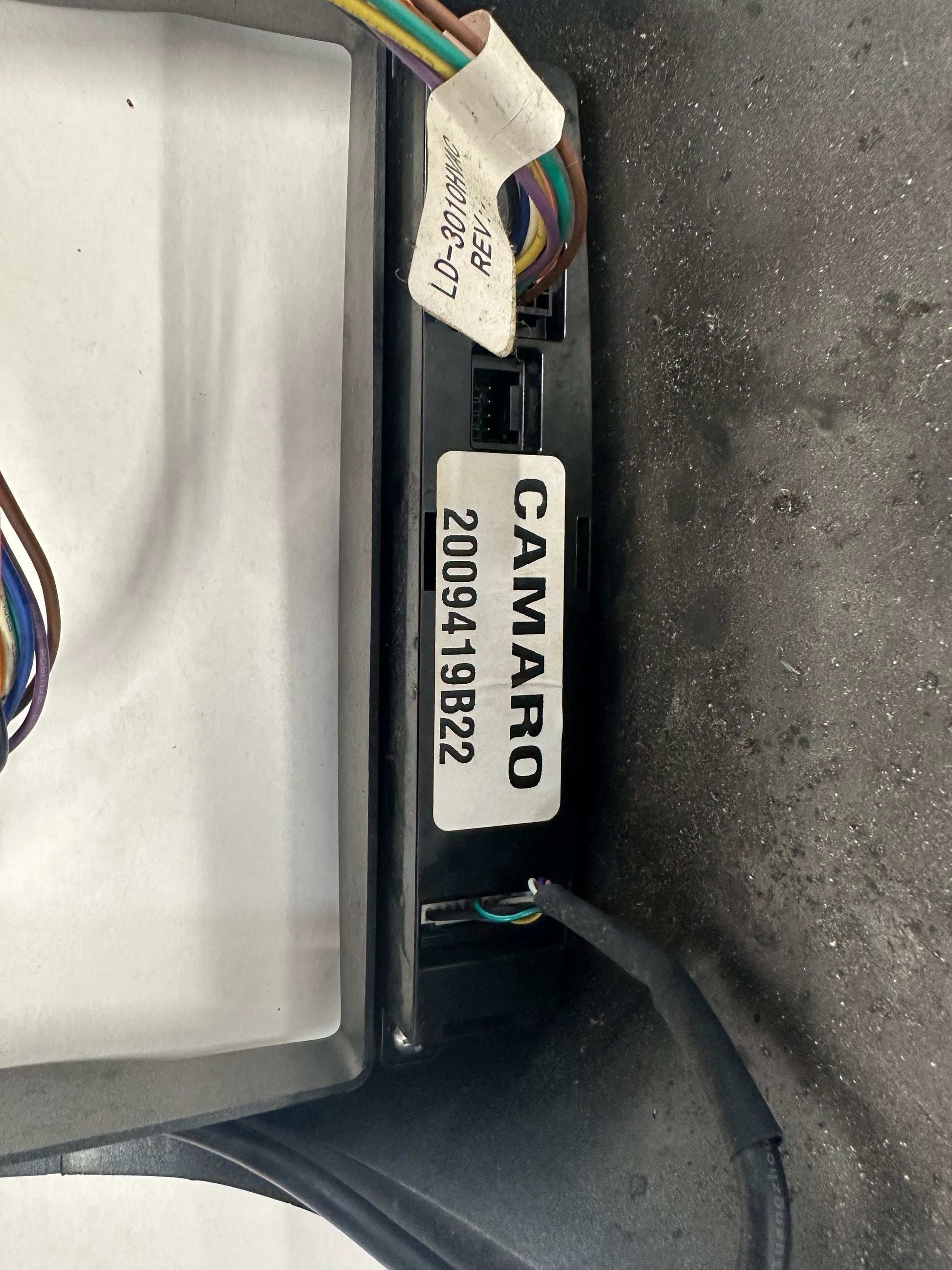 2010 Chevy Camaro SS Aftermarket Pioneer Radio/ DVD  w/ Bezel Control Panel Mount - Day's Parts Yard