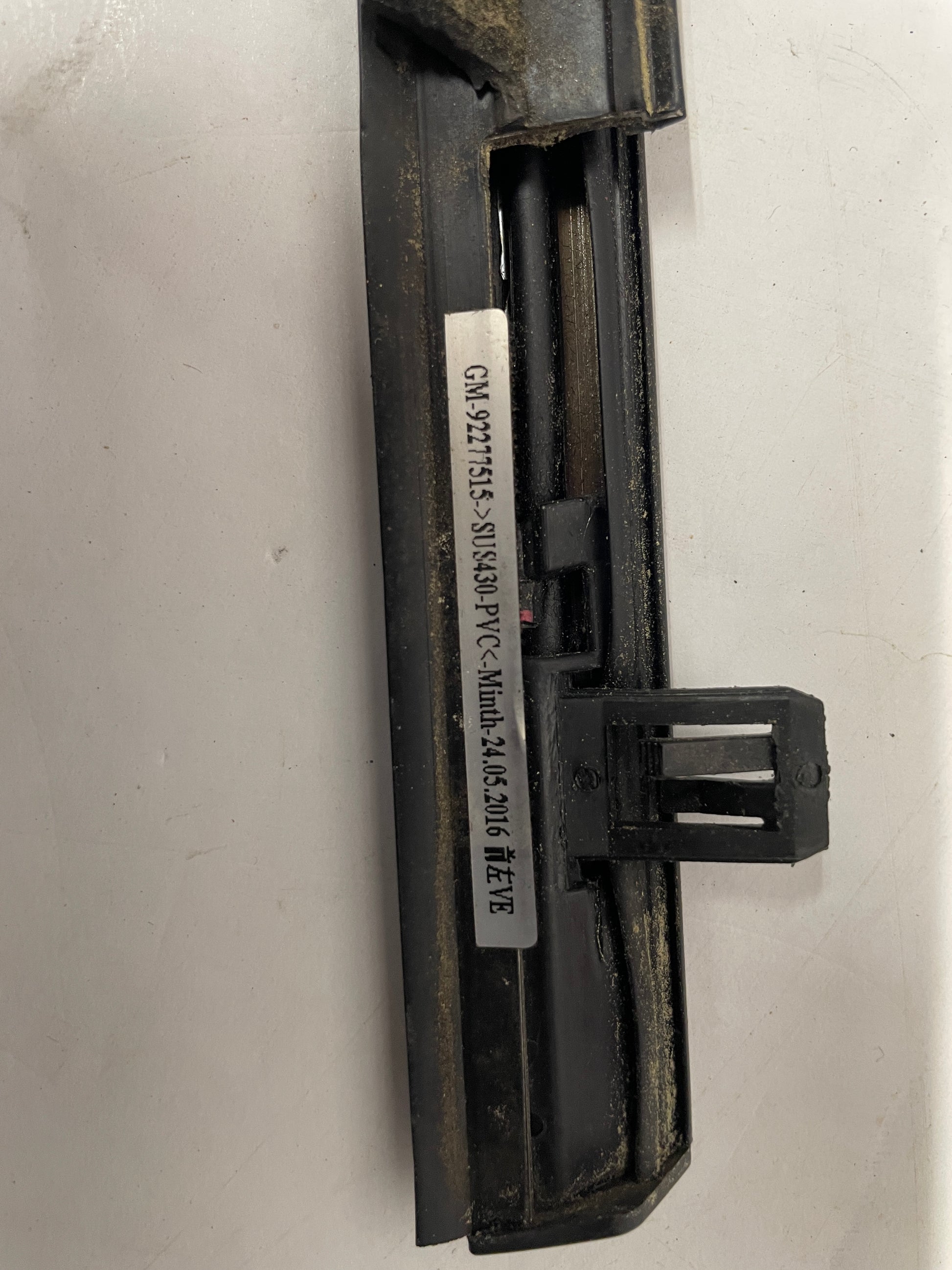 2016 Chevy SS Sedan Black Door Window Belt Molding Set w/ Gutter Drip Molding OEM - Day's Parts Yard