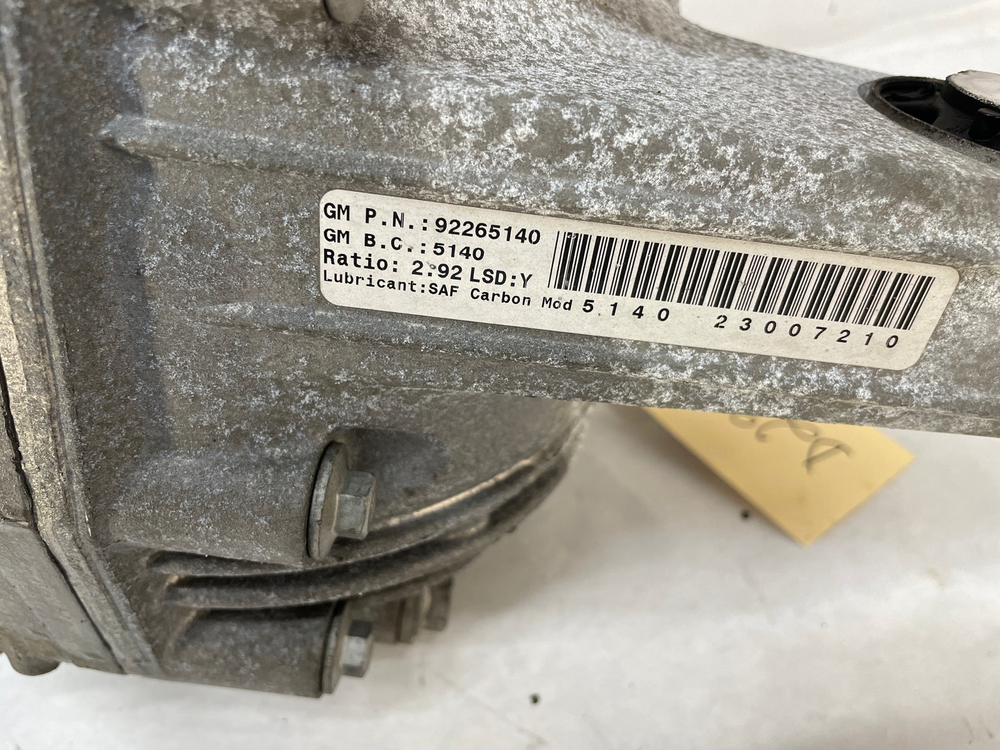 2009 Pontiac G8 GT Rear End Rearend Carrier 2.92 LSD Differential OEM