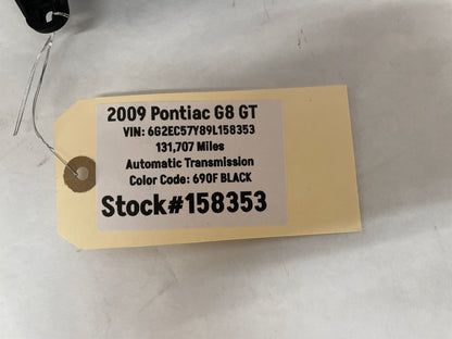 2009 Pontiac G8 GT Lower Radio Center Console Storage Cubby Compartment Assembly OEM