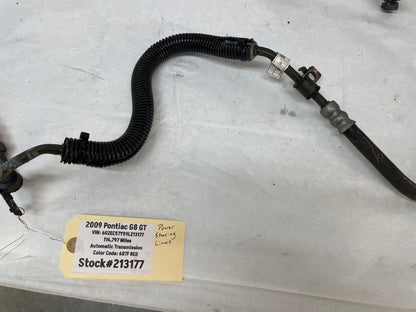 2009 Pontiac G8 GT Power Steering Lines Hoses Tubes OEM