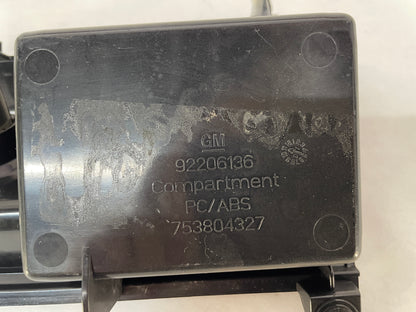 2009 Pontiac G8 GT Lower Radio Center Console Storage Cubby Compartment Assembly OEM