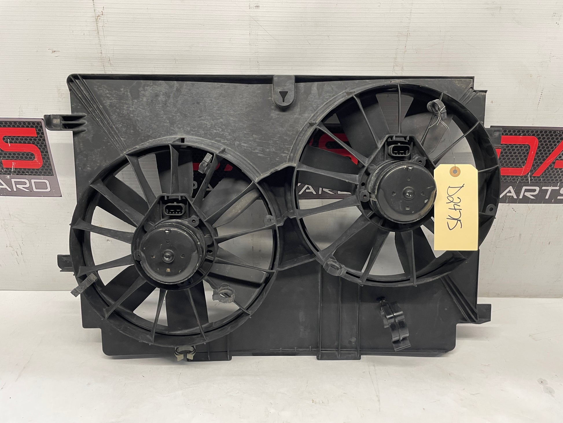 2000 Chevy Camaro Z28 Dual Radiator Cooling Fans Motors Assembly OEM - Day's Parts Yard